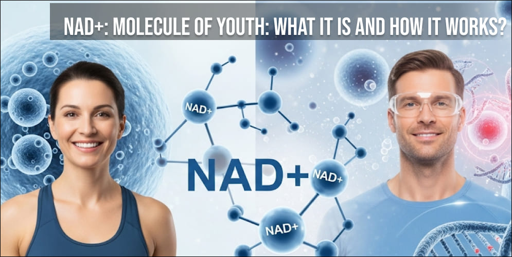 NAD+ molecule of youth - what it is and how it works