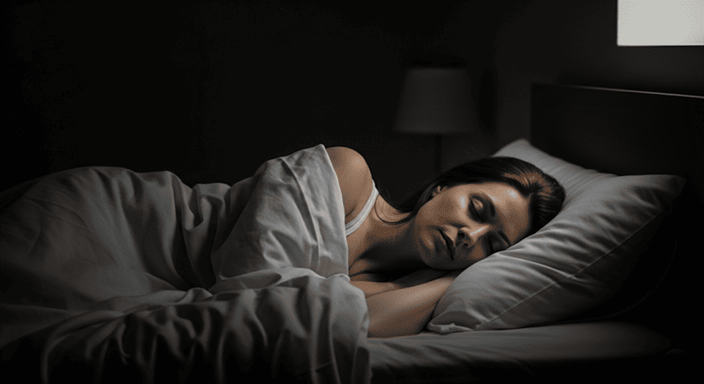 Person sleeping soundly