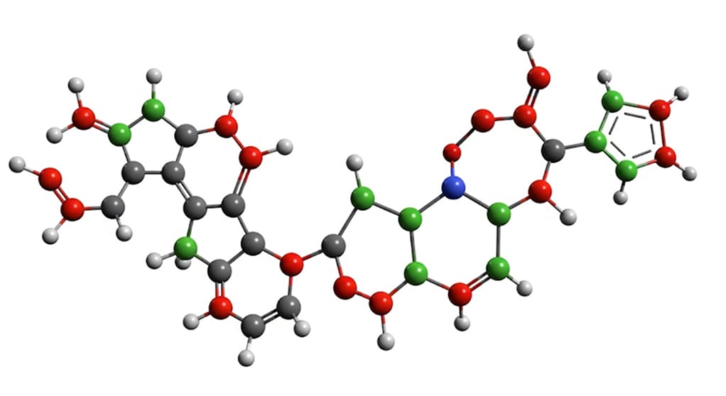 A detailed molecular model of a racetam compound, representing the class of synthetic nootropics.
