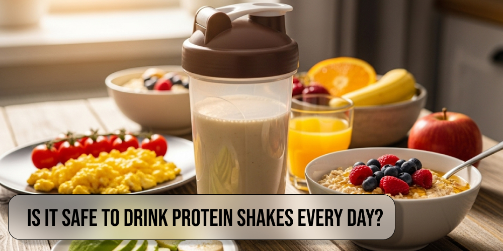 Is it safe to drink protein shakes every day