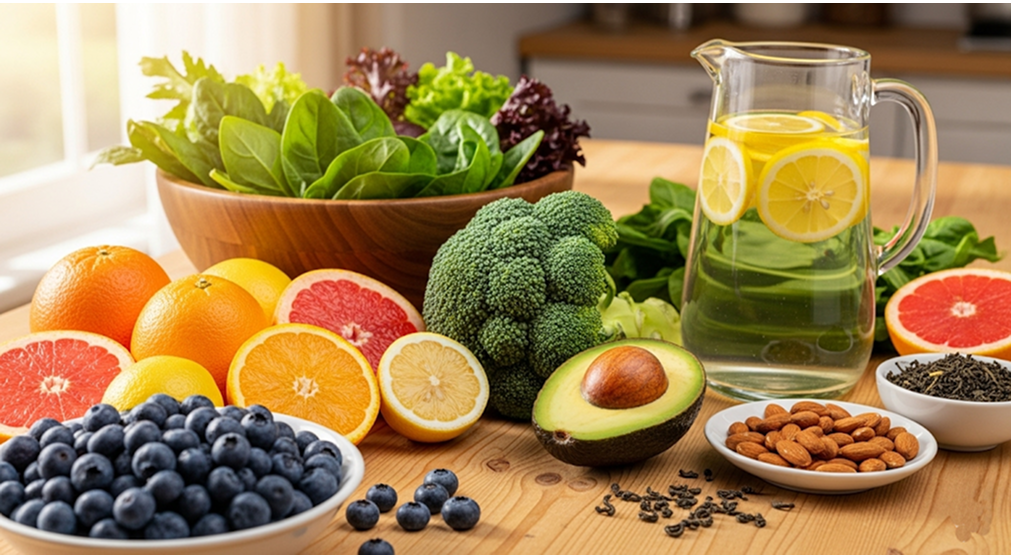 Natural Sources Supporting NAD+ and Detox