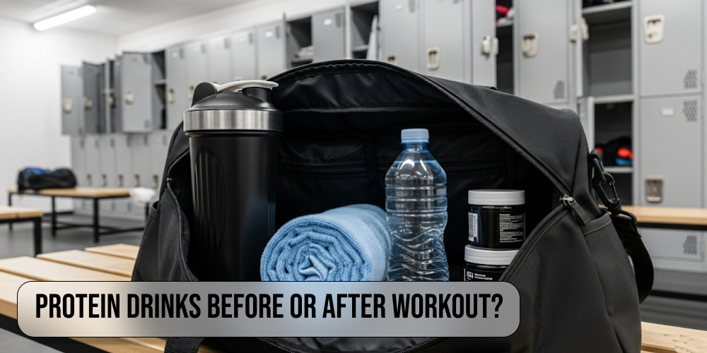 Protein Drinks Before or After Workout