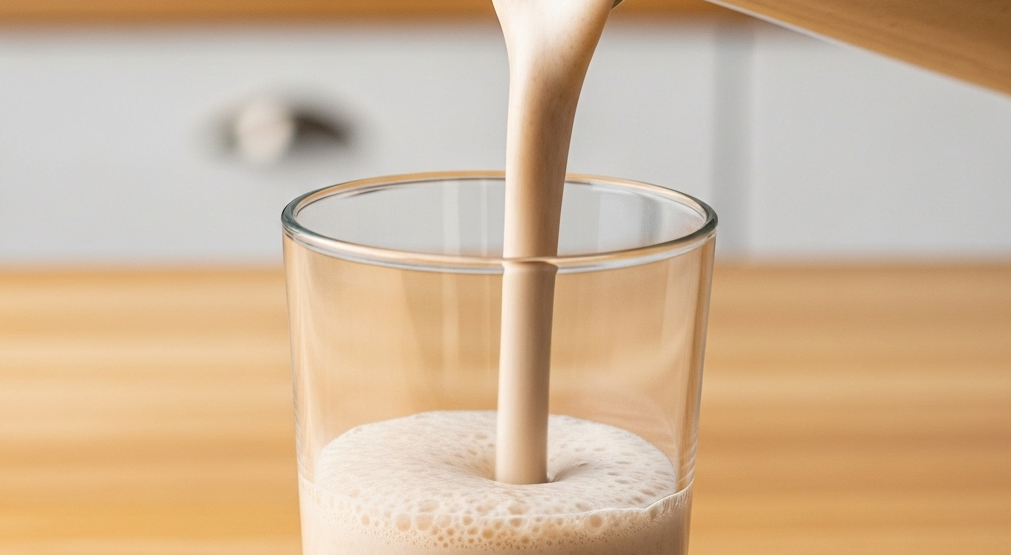 Homemade sprouted protein bar with nuts and seeds