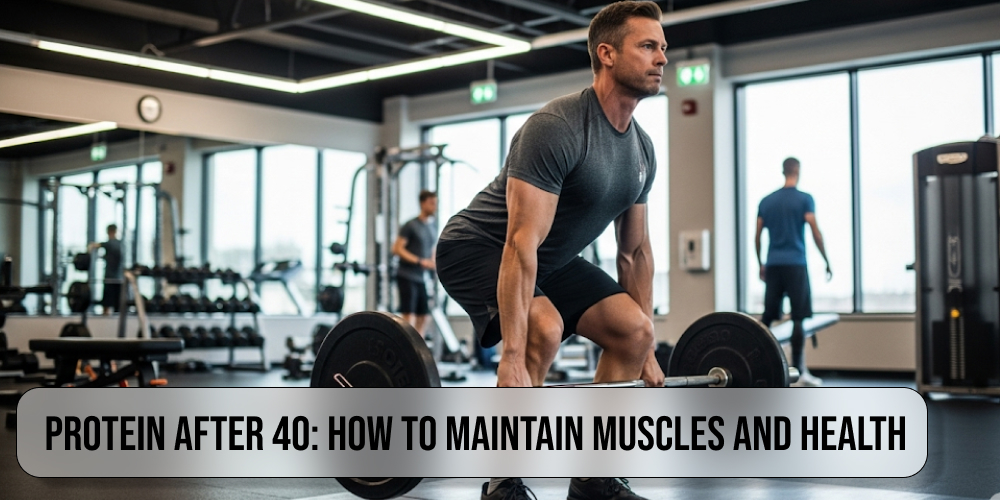 Protein after 40: how to maintain muscles and health