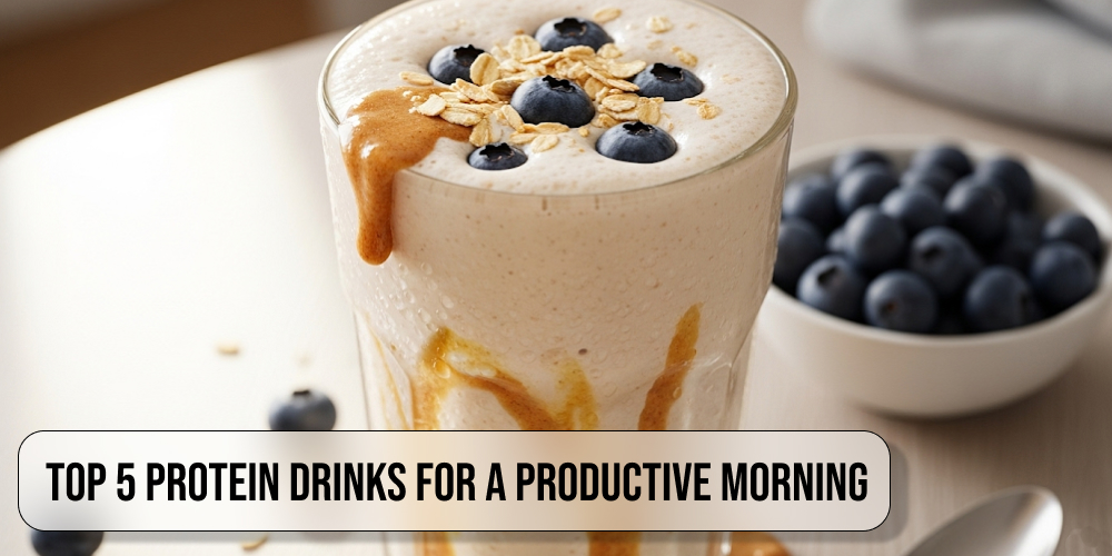 TOP 5 protein drinks for a productive morning