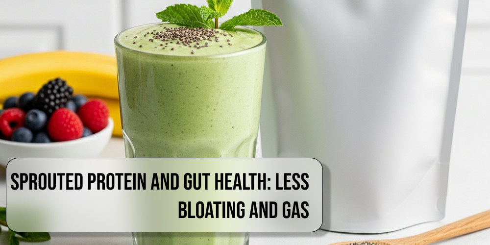 Sprouted Protein and Gut Health: Less Bloating and Gas
