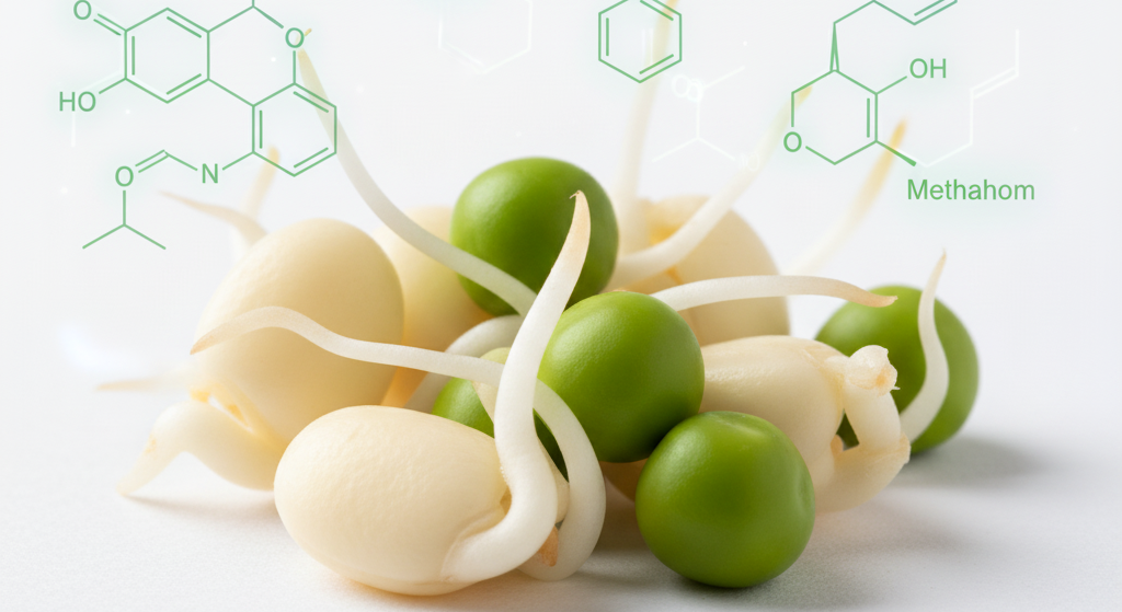 Sprouted seeds with high amino acid content