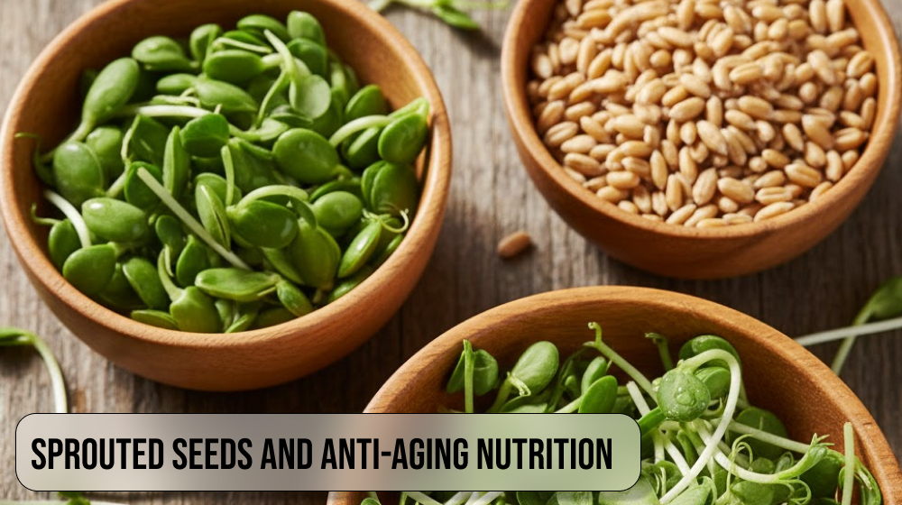Sprouted Seeds and Anti-Aging Nutrition