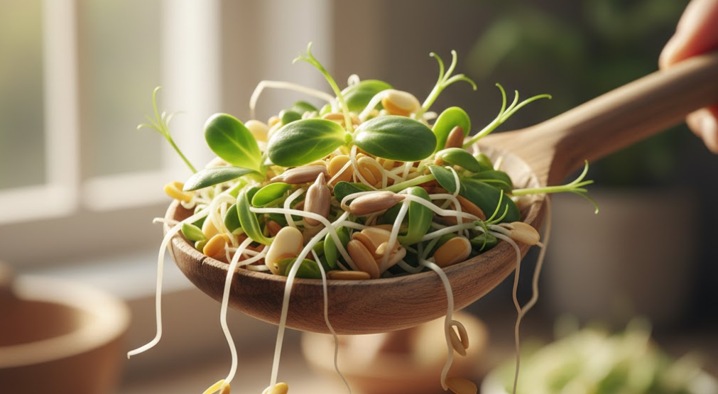 Sprouted Seeds and Anti-Aging Nutrition