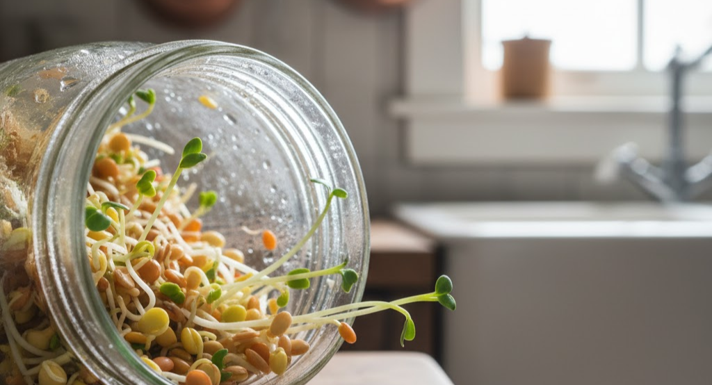 Sprouted seeds boost mineral absorption