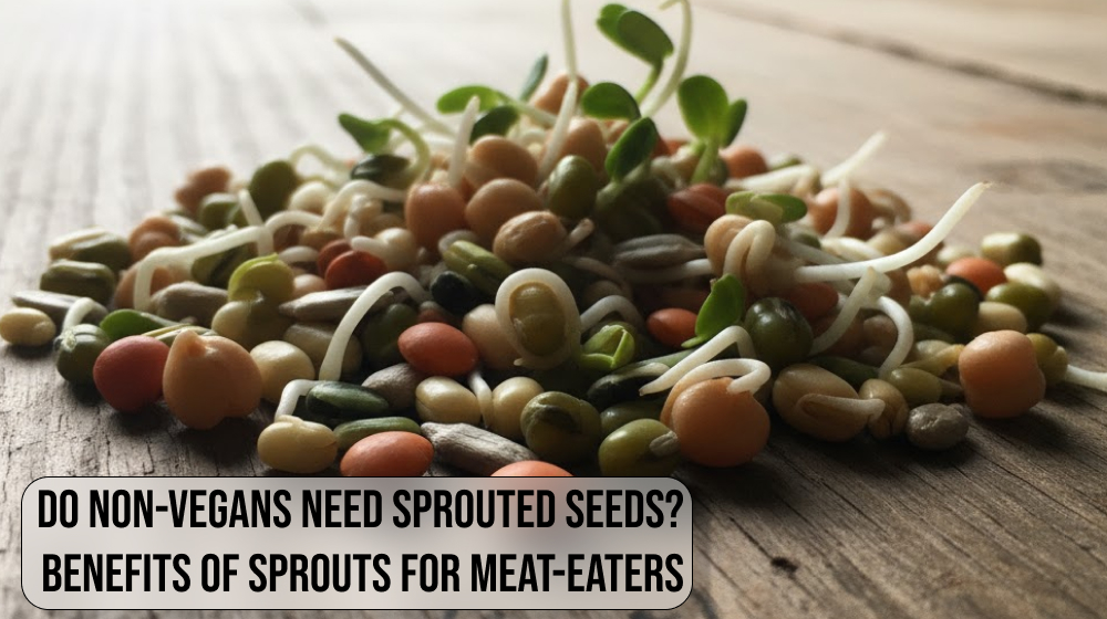 Do non-vegans need sprouted seeds? Benefits of sprouts for meat-eaters