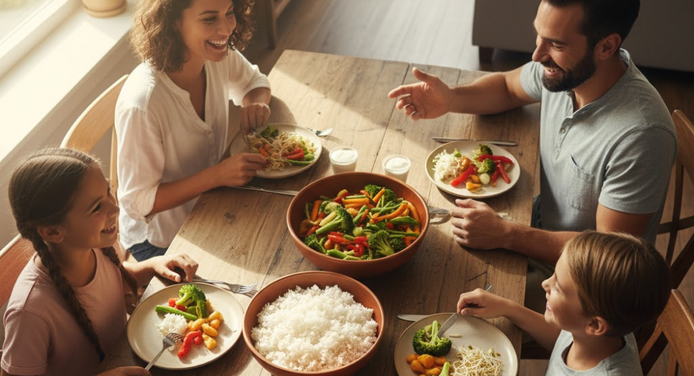 Unrefrigerated raw sprouts exposed at a market stall