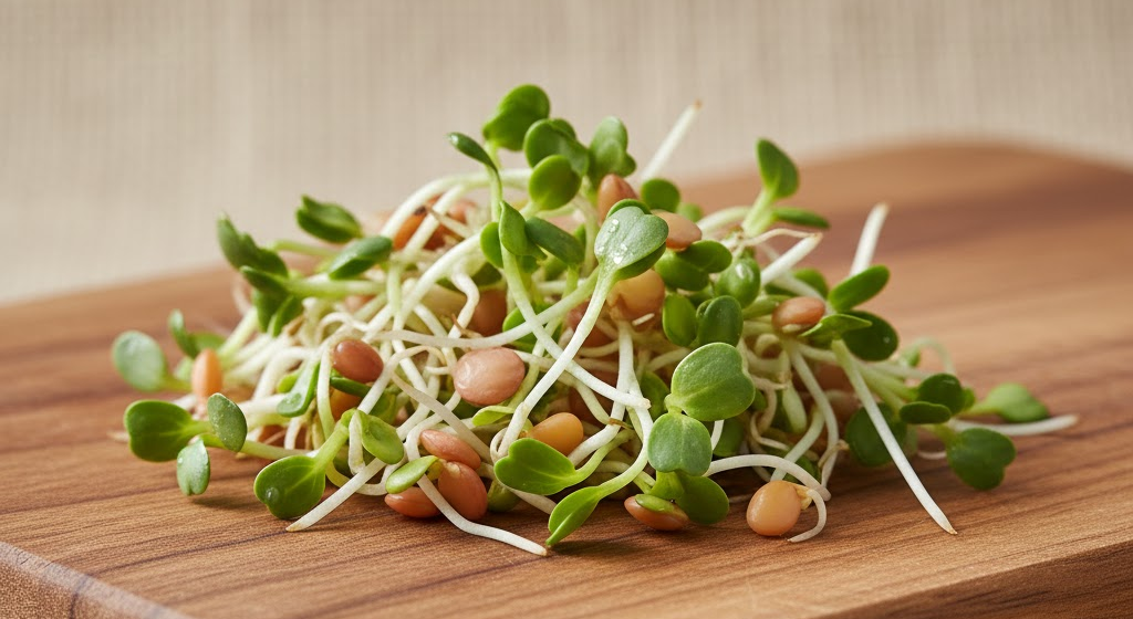 Sprouted seeds symbolizing increased mineral absorption