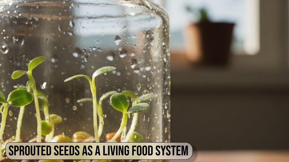 Sprouted Seeds as a Living Food System