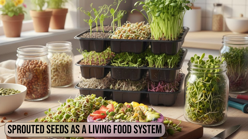 Sprouted Seeds as a Living Food System