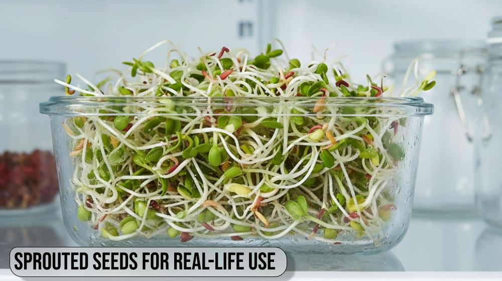 Sprouted Seeds for Real-Life Use