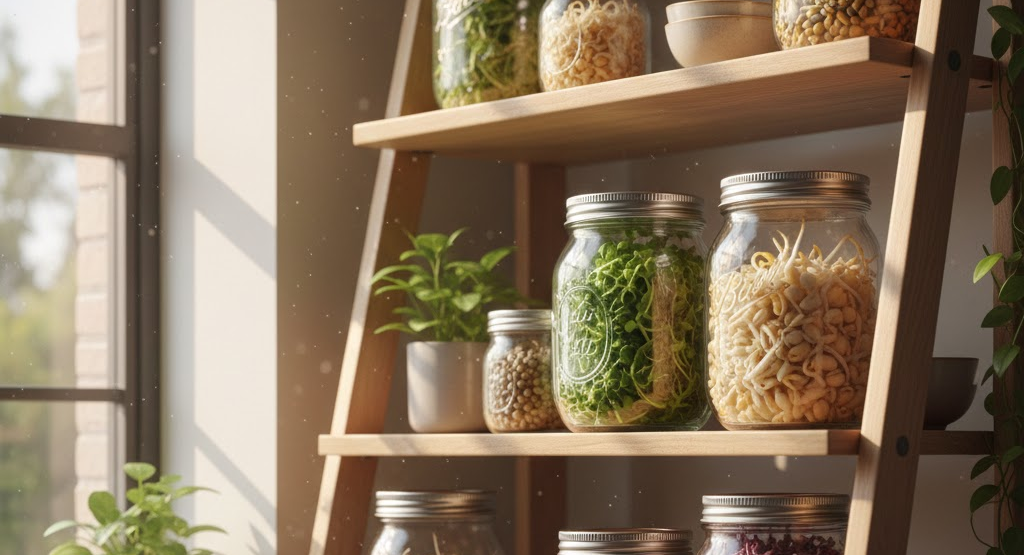 Sprouted Seeds as a Living Food System