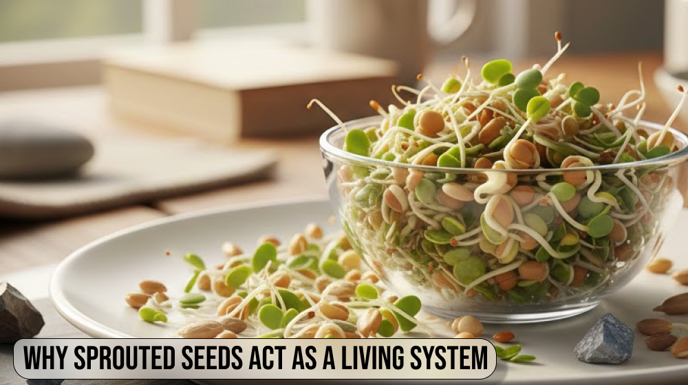 Why Sprouted Seeds Act as a Living System