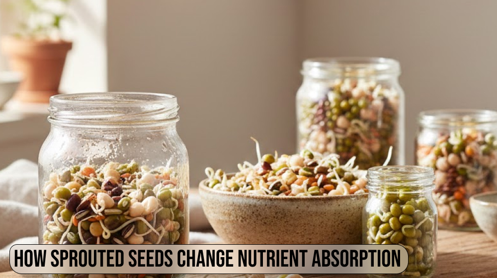 How Sprouted Seeds Change Nutrient Absorption