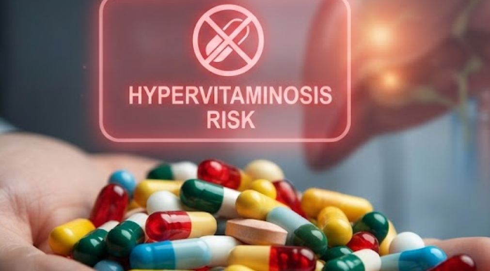 A conceptual split-screen image contrasting a chaotic desk with neon signs reading "Health Myths" and "Marketing Hype" against a clean laboratory with a magnifying glass over a scientific document.