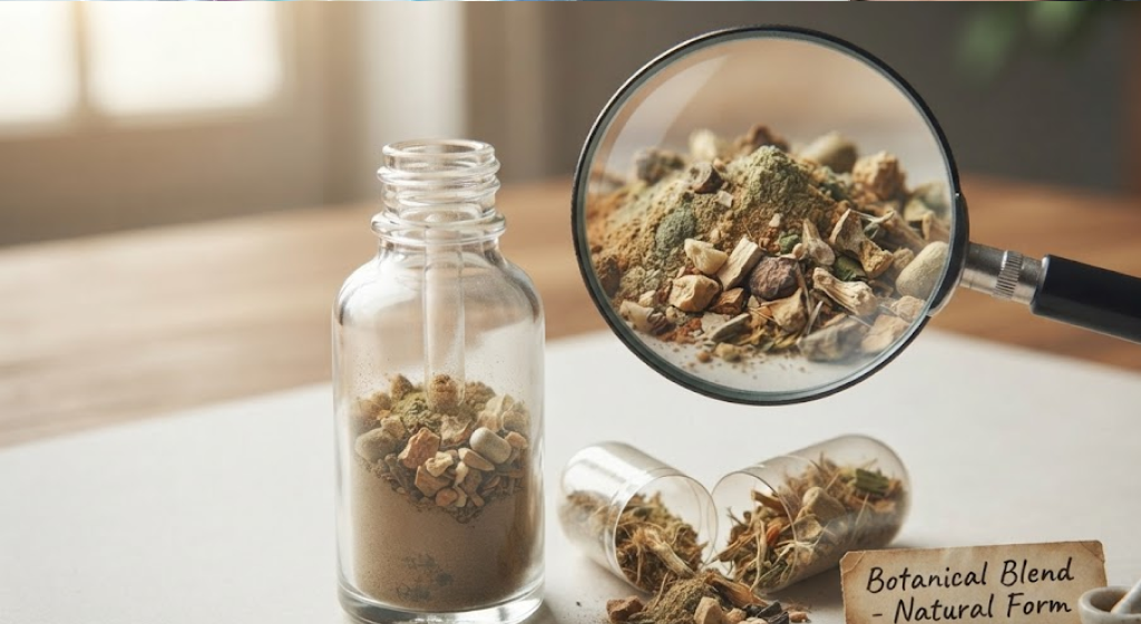 Close-up comparison of synthetic multivitamin tablets vs. natural capsules.