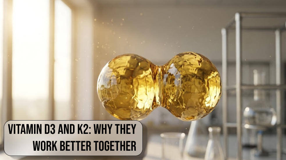 Vitamin D3 and K2: Why They Work Better Together
